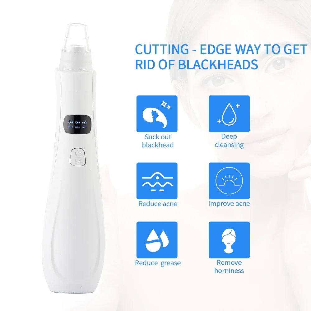 Electric Blackhead Remover - Vacuum Suction Cleaner