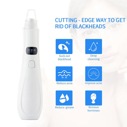 Electric Blackhead Remover - Vacuum Suction Cleaner
