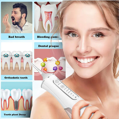 Rechargeable Cordless Teeth & Gum Water Flosser