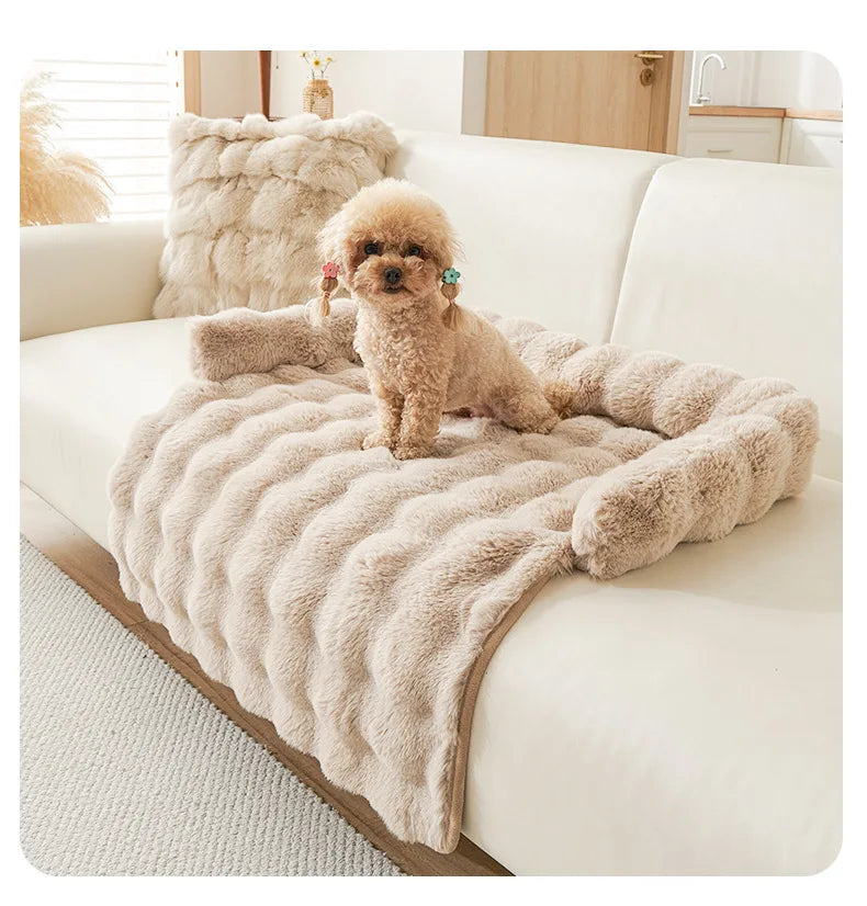 Waterproof Faux Fur Pet Rug