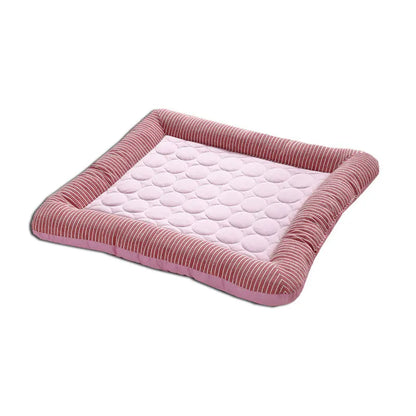 Plush Ice Silk Pet Cooling Anti-Anxiety Mat