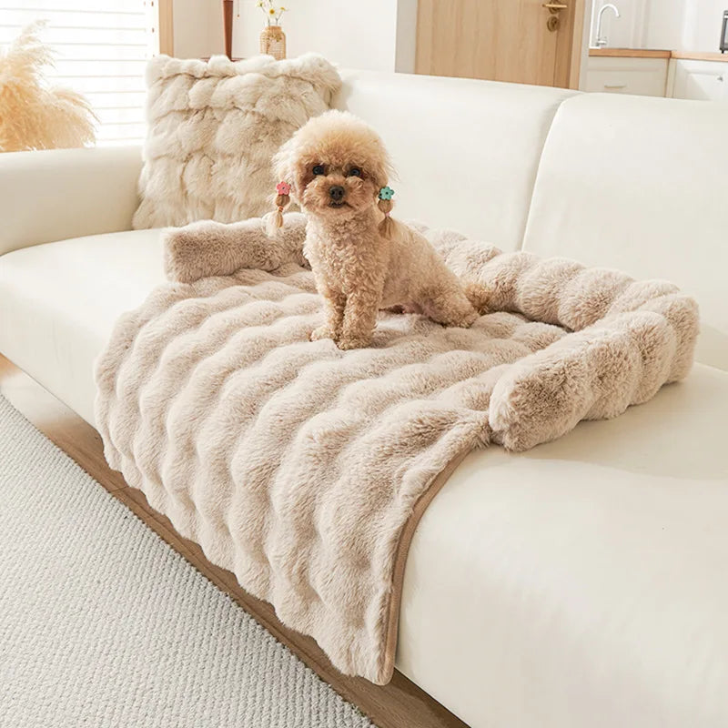 Waterproof Faux Fur Pet Rug