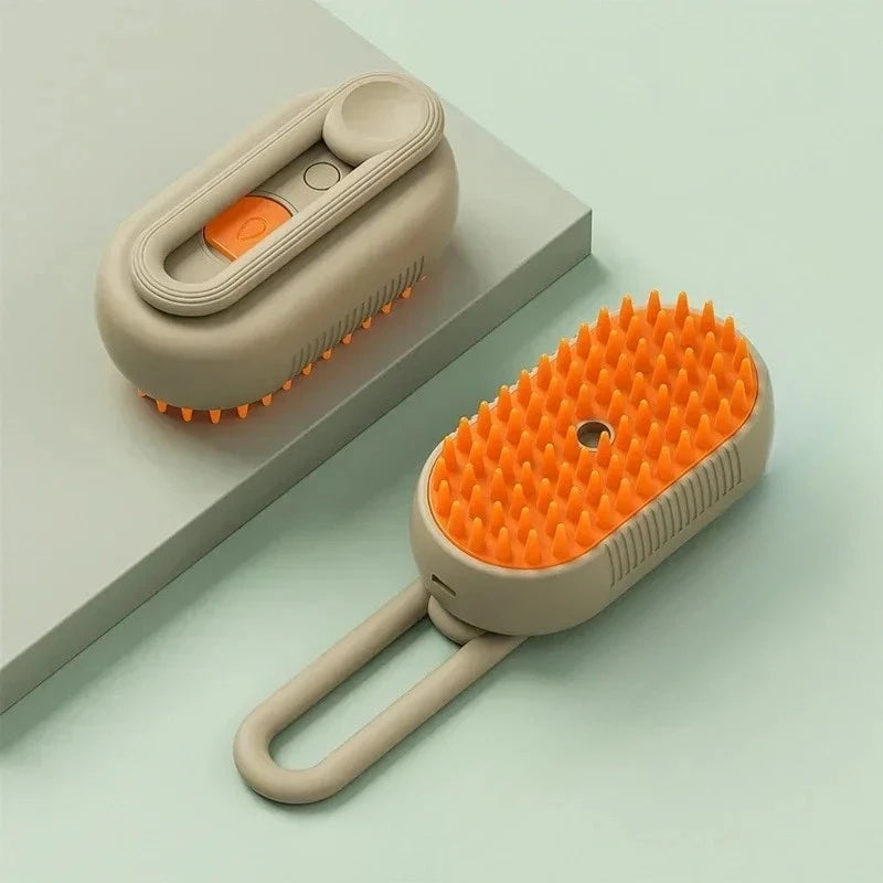 3-in-1 Steam Pet Brush - Steam Grooming