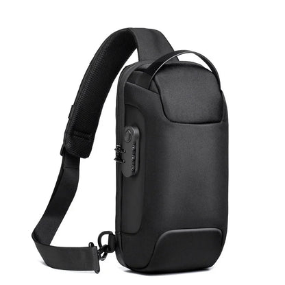 Anti-Theft Crossbody Travel Bag - Pickpocket-Proof Sling with USB Charging