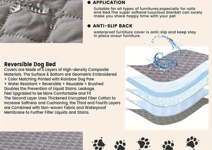 Waterproof Washable Pet Blanket
