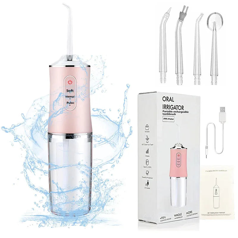 Rechargeable Cordless Teeth & Gum Water Flosser