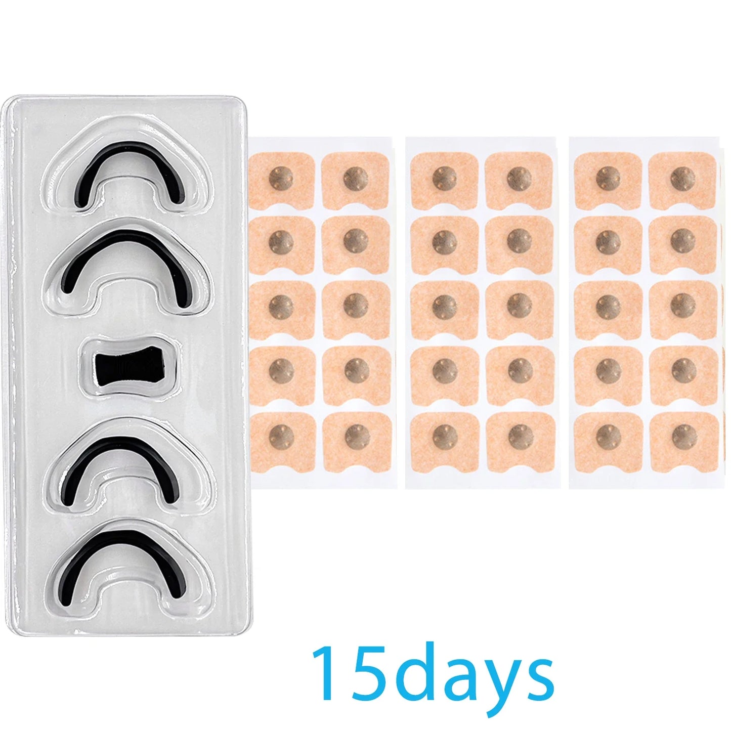 MaxFlow Magnetic Nasal Dilator: Anti-Snoring & Sports Airflow Kit - Refills