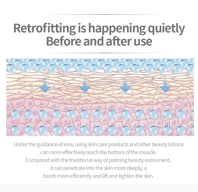 Ultrasonic Skin Deep Pore Vibrating Blackhead Scrubber