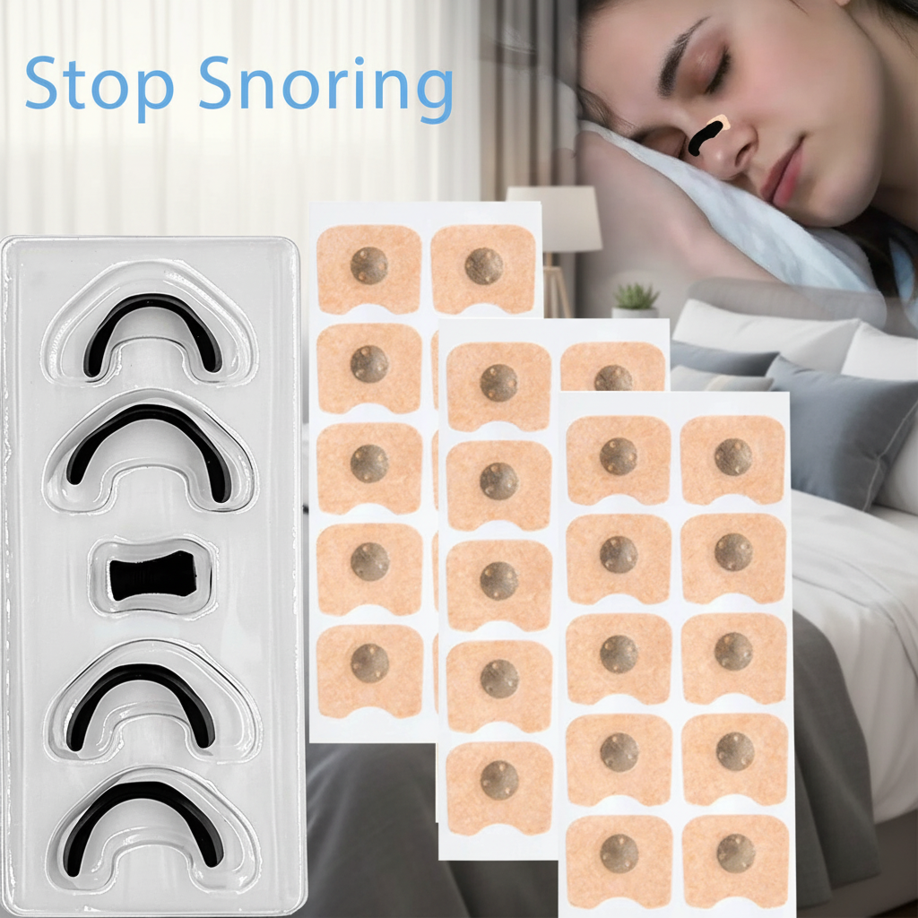 MaxFlow Magnetic Nasal Dilator: Anti-Snoring & Sports Airflow Kit - Refills