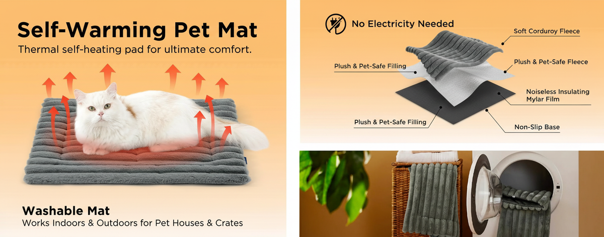Thermal Self-Warming Pet Mat
