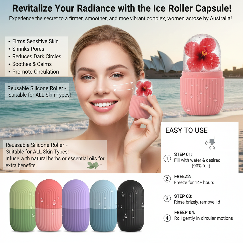 Ice Face Massager & Contouring Roller