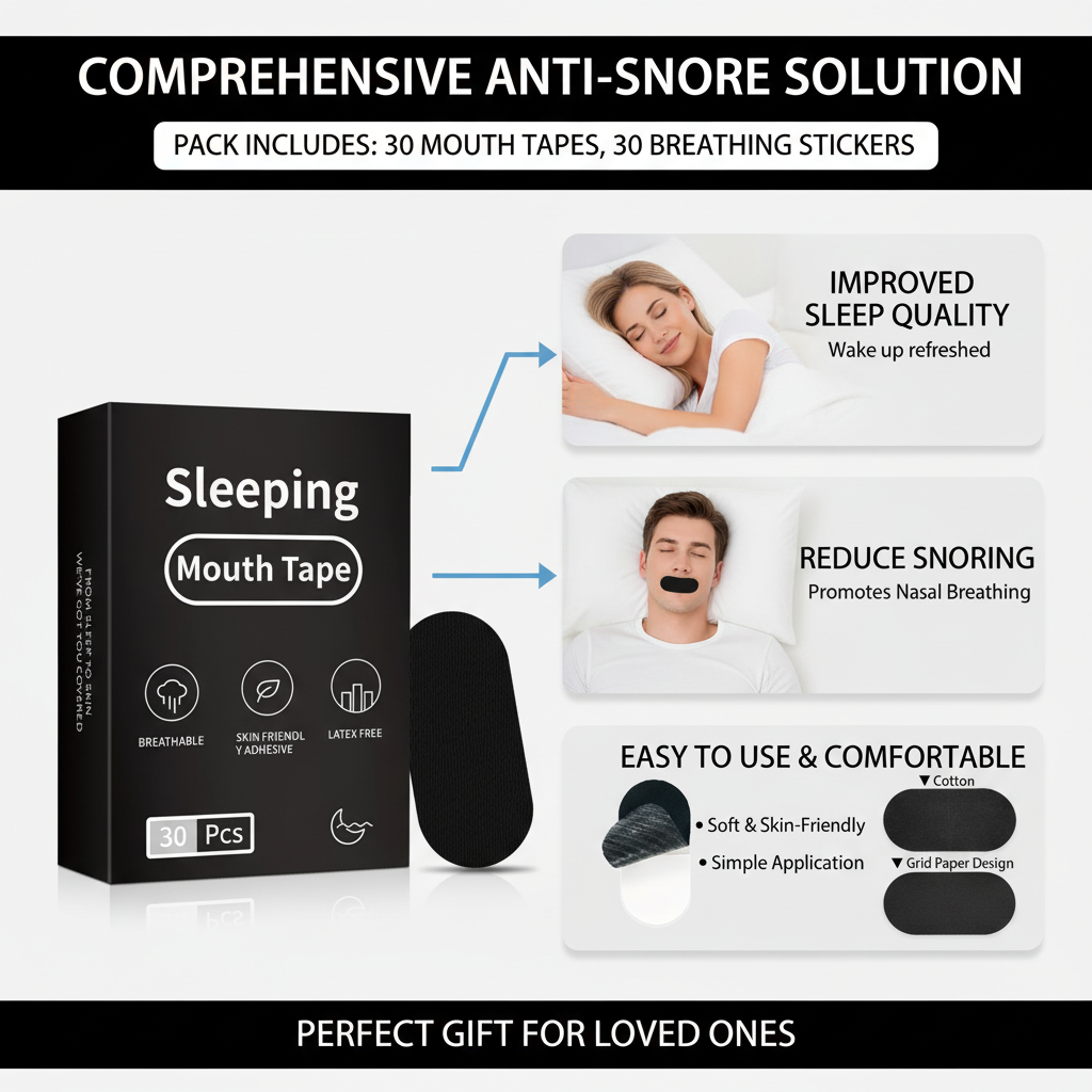 Anti-Snoring Mouth Tape