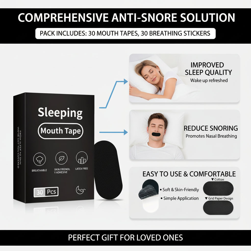 Anti-Snoring Mouth Tape